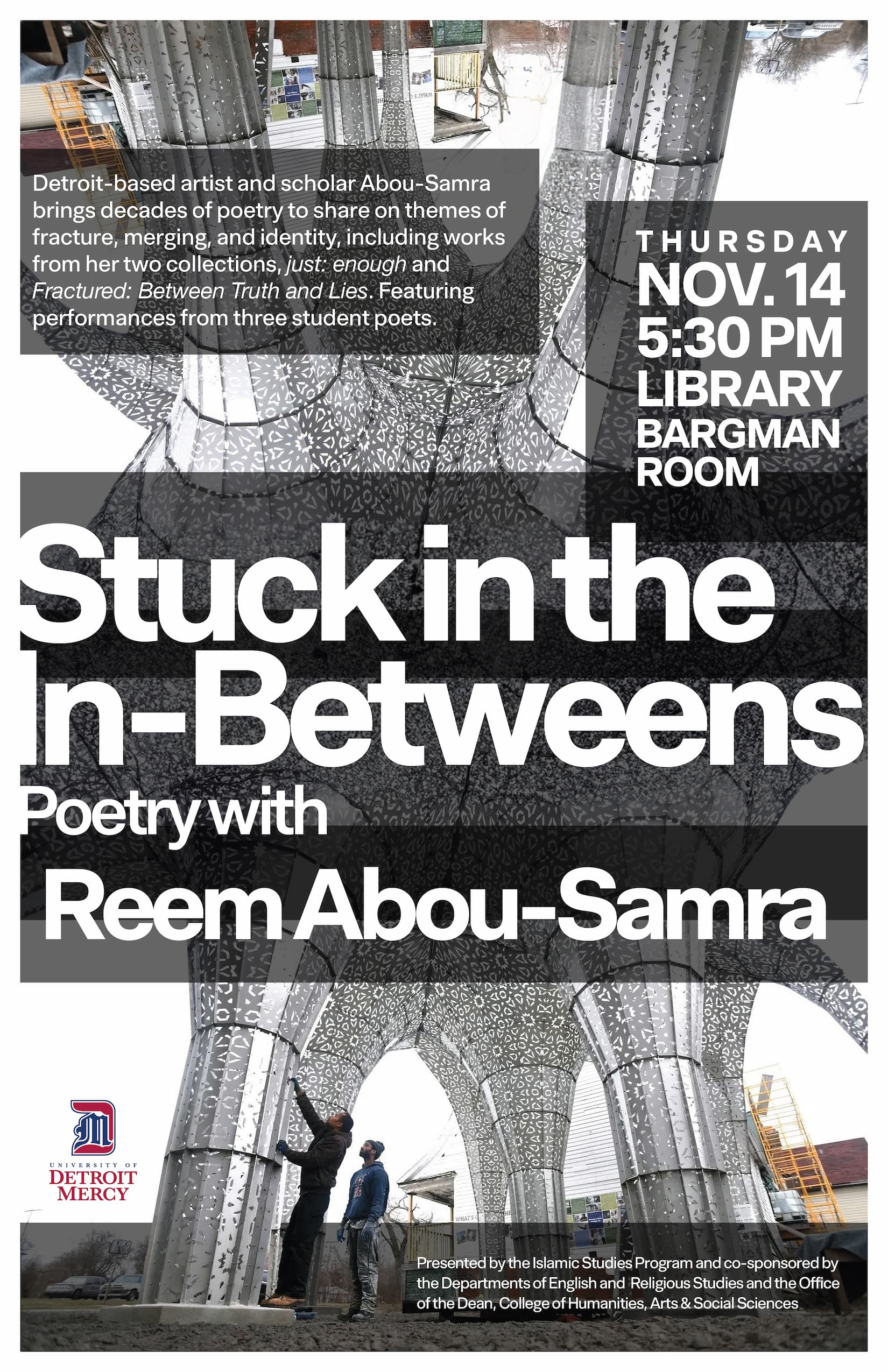 Flyer for event Stuck in the In Betweens