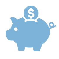 icon piggy bank